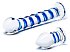 Набор из 2 стеклянных игрушек Glas Swirly Dildo & Butt Plug Set фото 2