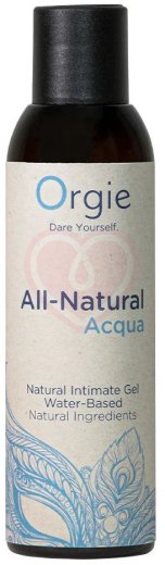 Водный лубрикант Orgie All Natural Aqua 150 мл фото 1