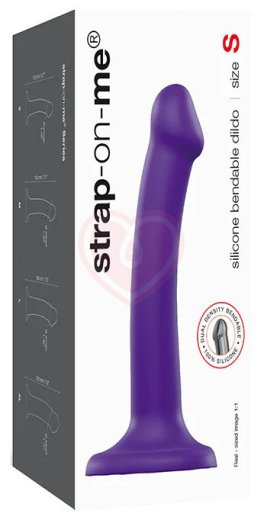 Фаллоимитатор Strap-On-Me Dildo Dual Density Semi-Realistic S 15 см фиолетовый фото 4