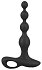 Анальные бусы с вибрацией Black Velvets фото 1