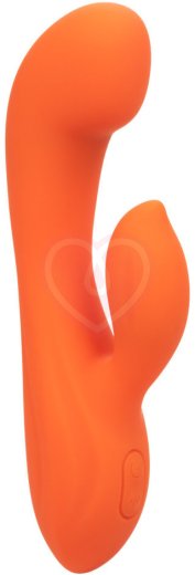 Вибратор с клиторальным кончиком Stella Liquid Silicone Dual G фото 1