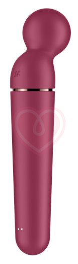 Вибромассажёр Satisfyer Planet Wand-er бордовый фото 3