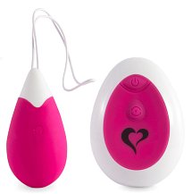 Виброяйцо с пультом управления Anna Vibrating Egg розовое