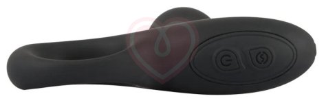 Анальные бусы с вибрацией Black Velvets фото 4