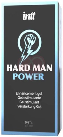 Возбуждающий мужской гель Intt Hard Man Power 15 мл фото 3