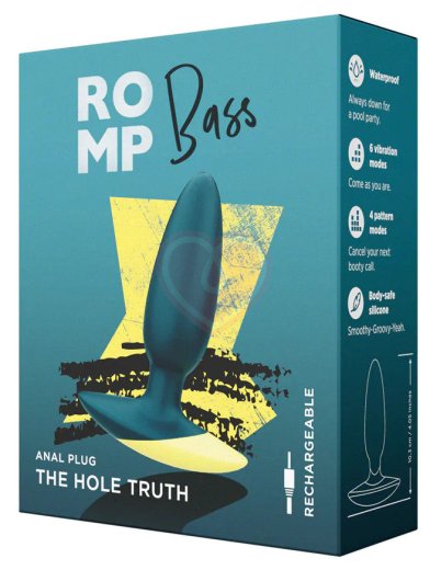 Анальная вибропробка Romp Bass фото 7