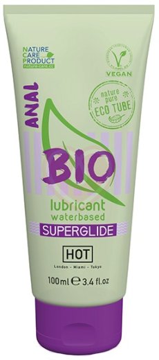 Органический анальный лубрикант Hot Bio Anal Superglide 100 мл фото 1
