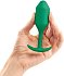 Утяжелённая анальная пробка для ношения b-Vibe Snug Plug 2 малая зеленая фото 2