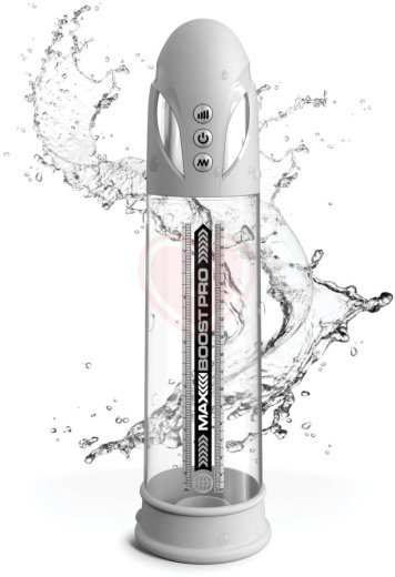 Мужская вакуумная помпа с режимом всасывания Max Boost Pro Flow белая фото 1