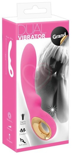 Вибратор с плавным изгибом Dual Vibrator Grand фото 4