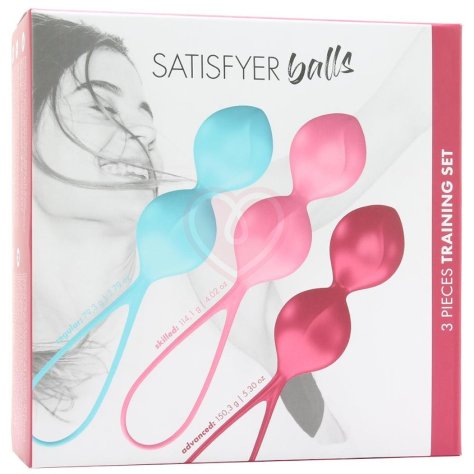 Набор из 3 двойных вагинальных шариков Satisfyer Balls фото 2
