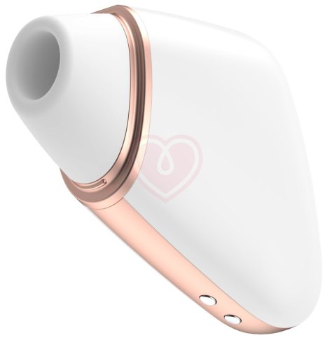 Вакуумный стимулятор с приложением Satisfyer Love Triangle белый фото 2