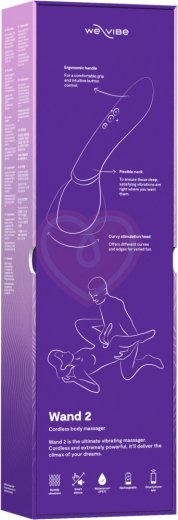 Массажёр We-Vibe Wand 2 фиолетовый фото 5