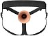 Фаллопротез Hollow Silicone Strap-On 20 см телесный фото 4