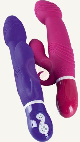 Вибратор со стимулятором клитора и точки G Close2You Flores Piccolo розовый фото 4