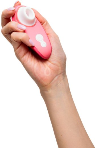 Вакуумный клиторальный стимулятор Womanizer Liberty 2 розовый фото 4