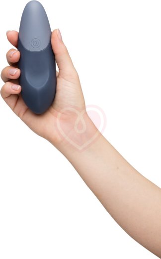 Стимулятор клитора Womanizer Vibe синий фото 8