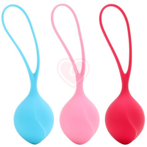 Набор из 3 одинарных вагинальных шариков Satisfyer Balls фото 1