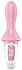 Анальный расширяемый вибратор Satisfyer Air Pump Booty 5 с приложением розовый фото 3
