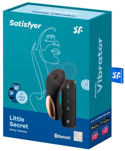 Мини-вибратор в трусики Satisfyer Little Secret с пультом управления фото 5