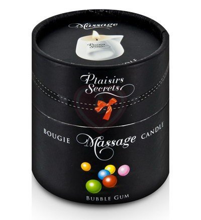 Свеча с массажным маслом Concorde Massage Candle Сладкая жевательная резинка 80 мл фото 2