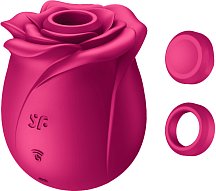 Вакуумный стимулятор Satisfyer Pro 2 Classic Blossom с дополнительной насадкой розовый