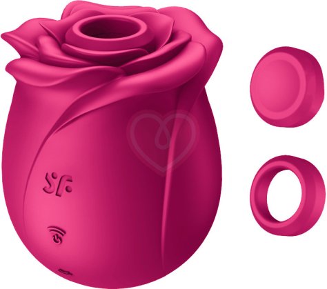 Вакуумный стимулятор Satisfyer Pro 2 Classic Blossom с дополнительной насадкой розовый фото 1