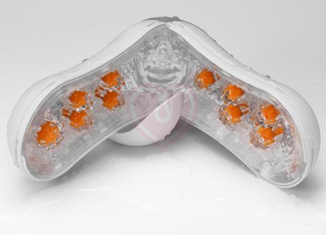 Мастурбатор Tenga Flip Orb Orange Crash фото 3