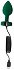 Вибропробка b-Vibe Vibrating Jewel Plug с кристаллом и пультом зелёная фото 4