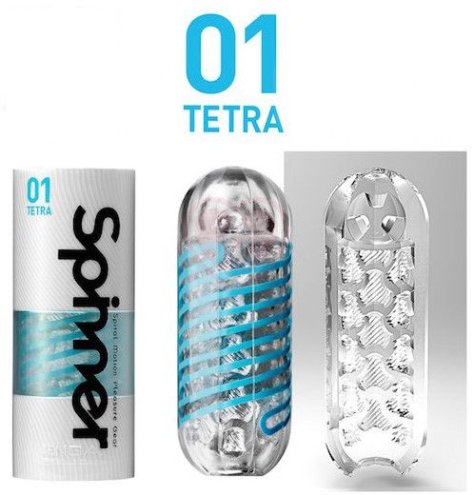 Мастурбатор Tenga Spinner Tetra фото 4