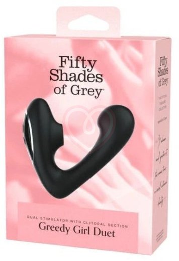 Вибратор для зоны G и клитора Fifty Shades of Grey Greedy Girl Duet фото 2