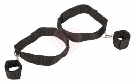 Фиксаторы Bondage Collection Thigh and Wrist Cuffs черные фото 1