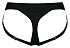 Трусики для страпона Strap-On-Me Lingerie Harness Heroine чёрные фото 3