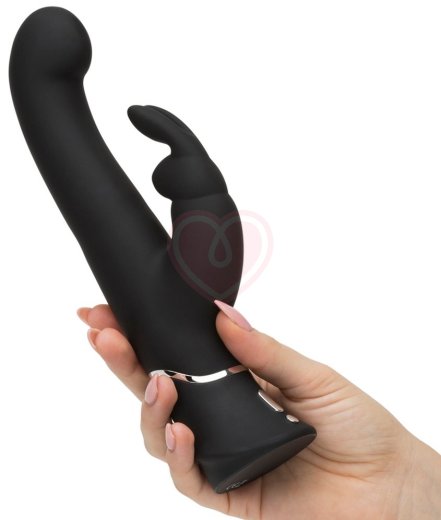 Вибратор с функцией колебания Happy Rabbit G-Spot Stroker чёрный фото 5