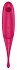 Двухсторонний вакуумный вибростимулятор Satisfyer Twirling Pro малиновый фото 2