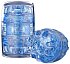 Сквозной мастурбатор Fleshlight Quickshot Turbo Blue Ice голубой фото 5