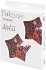 Пэстисы Burlesque Tempest звездочки из пайеток розовые фото 2