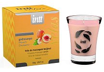 Массажная ароматическая свеча Intt Персик 40 г