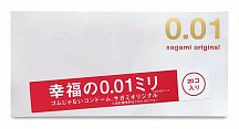 Самые тонкие презервативы Sagami Original 001 полиуретановые 20 шт