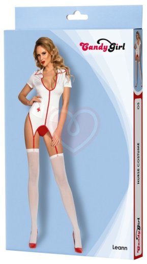 Облегающее боди медсестры Candy Girl Leann фото 2