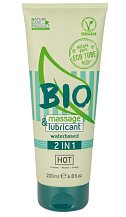 Органический лубрикант и массажный гель 2в1 Hot Bio 200 мл