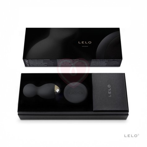 Вагинальные шарики LELO Hula SenseMotion чёрные фото 3