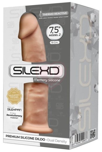 Фаллоимитатор на присоске SileXD Model 2 телесный 18 см фото 2