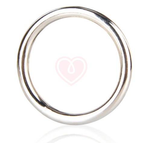 Стальное эрекционное кольцо Stell Cock Ring диаметр 4,8 см фото 3