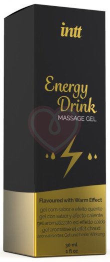 Разогревающий гель Intt Energy Drink со вкусом энергетика 30 мл фото 2