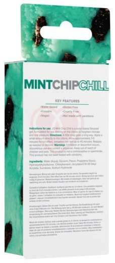 Охлаждающий гель для клитора System JO Mint Chip Chill мятный шоколад 10 мл фото 2
