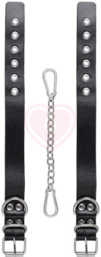 Оковы с люверсами Pecado BDSM черные фото 4