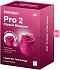 Вакуумный стимулятор Satisfyer Pro 2 Classic Blossom с дополнительной насадкой розовый фото 6
