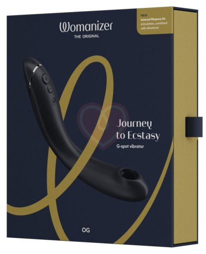 Вибратор с вакуумной стимуляцией для зоны G Womanizer OG графитовый фото 8
