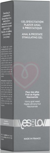 Гель для массажа простаты YESforLOV Anal Prostate Stimulating Gel 50 мл фото 3